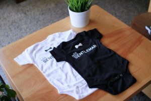 petit gentleman babygro