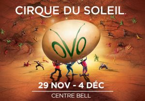 ovo affiche cirque du soleil