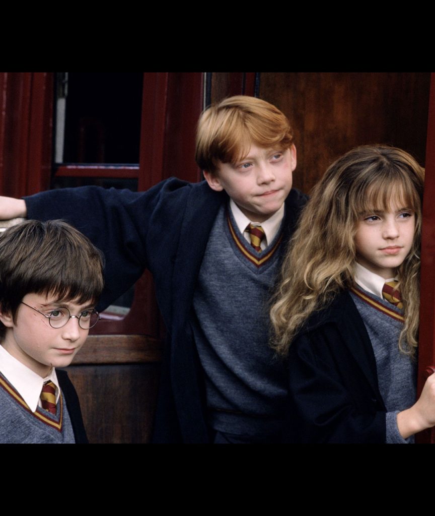 Harry Potter, Hermione et Ron