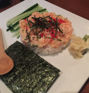 tartare de saumon, Ramen Ya