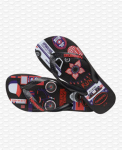 havaianas noir stranger things