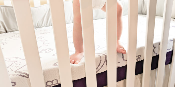 matelas polysleep pieds bébé